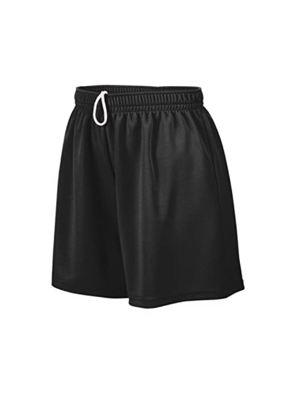 Women's Wicking Mesh Athletic Shorts 5" Inseam Drawcord